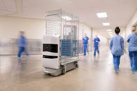 Robots join workforce at the new Stanford Hospital | News Center | Stanford  Medicine